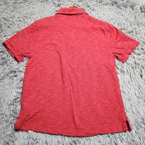 Brooks Brothers Red Fleece Polo Shirt Mens Medium Pocket Piping Casual Golf Top - Picture 2 of 13
